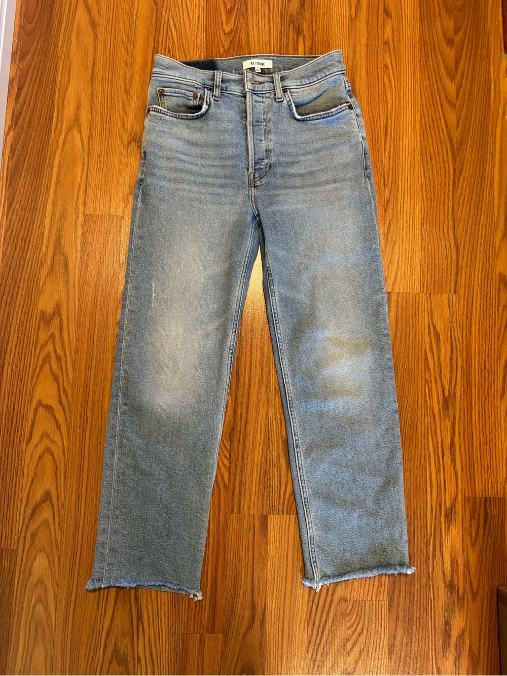 RE/DONE 70s Stove Pipe Jeans